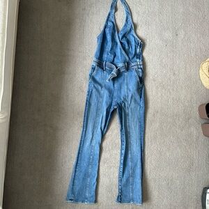 MOTHER The Halter Hustler Jumpsuit